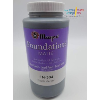 FN304 Black Mat 473ml Mayco Foundations