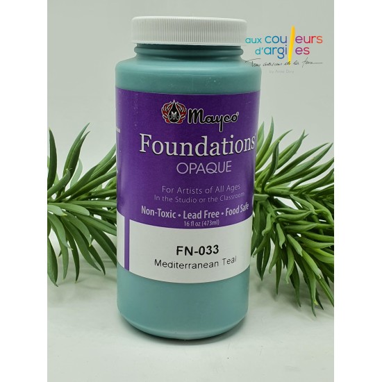 FN033 Medit Teal 473ml Mayco Foundations