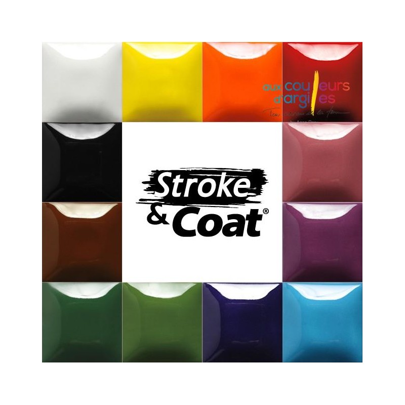 KIT 1 - 12 couleurs x 59ml  Stroke&Coat