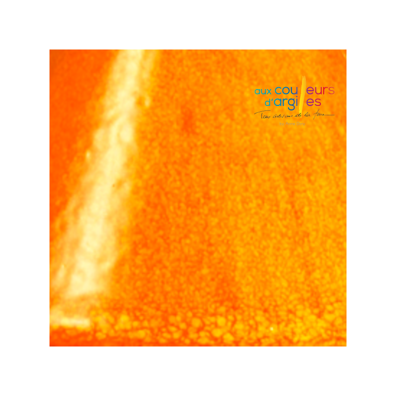 Email Brillant Orange Sanguine 1kg 1020-1080°c