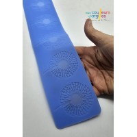 PLAQUE EN SILICONE AVEC TEXTURE VEGETALE ORIGINALE (pissenlits).